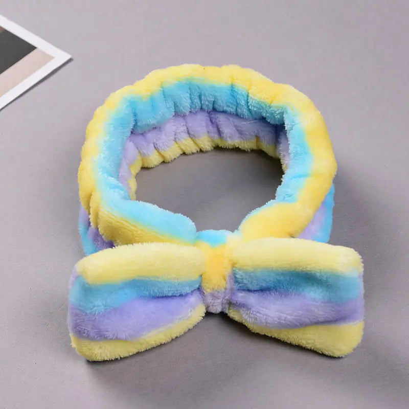Fleece Striped Headband