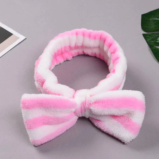 Fleece Striped Headband