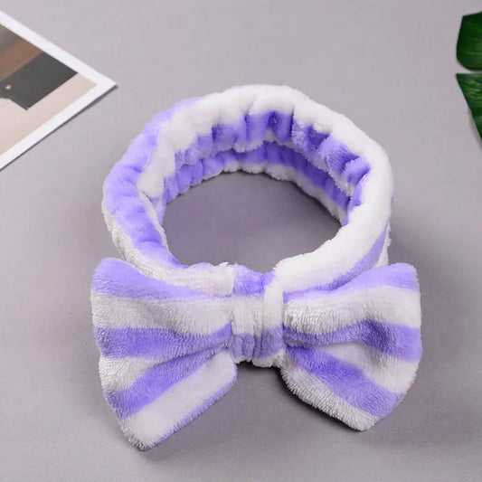 Fleece Striped Headband